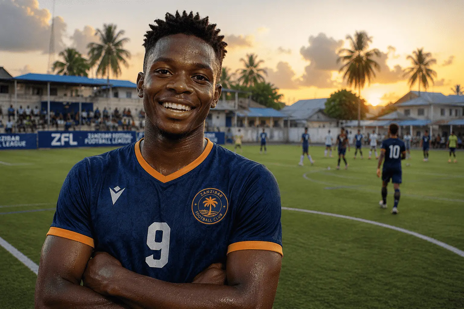 Football player becoming the face of the league